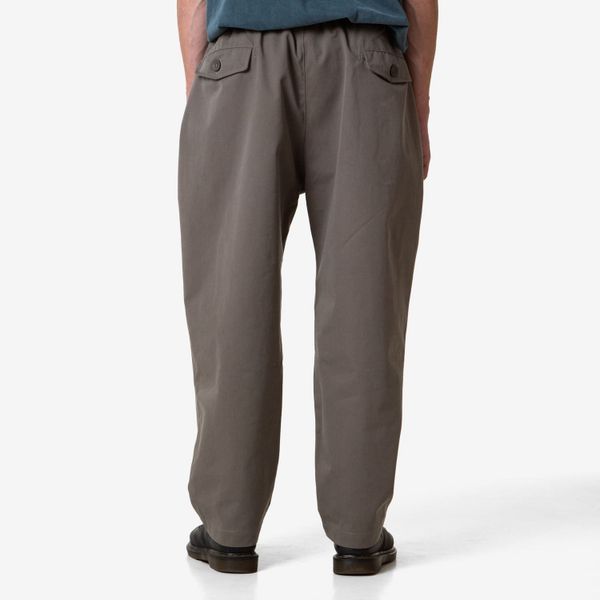 Брюки Wide Pants Heavy оливковые - фото 4