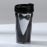 Подарочный набор: термостакан, ежедневник А6, 120 л., брелок, ручка «23 февраля: Лучшему мужчине»