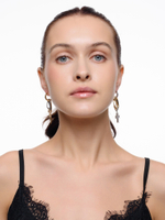 Серьги "Thorn" Cross с цирконами