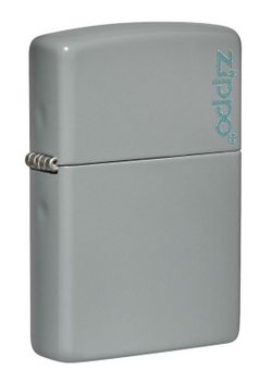 Зажигалка Zippo Classic с покрытием Flat Grey серая глянцевая (49452ZL)