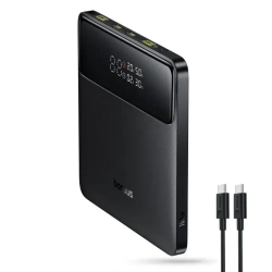 Внешний аккумулятор Baseus H1 Fast Charging Power Bank with Digital Display 20000mAh 100W, Чёрный (P10021604123-00)