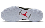 Jordan Air Jordan 35 "DNA" PF fabric synthetic leather shock absorption, non-slip, wear-resistant, mid-cut actual combat basketball shoes for men and women with the same black and white red domestic version