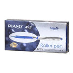 Ручка гелевая, роллер, Piano, синие чернила, серия "Smooth", 12 шт