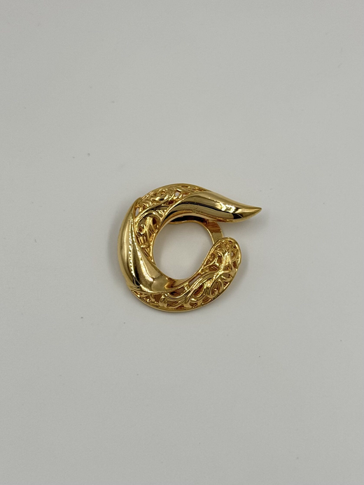 Зажим для платка Завиток