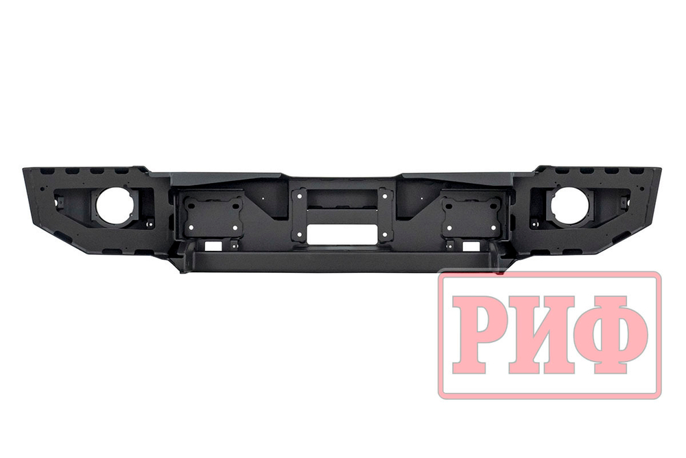 Бампер силовой передний Jeep Wrangler JL 2018+ под доп. фары, без защитной дуги