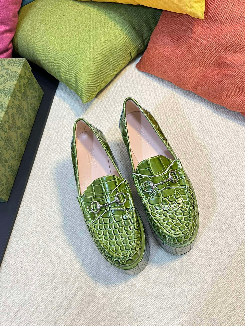 Gucci Horsebit Platform Loafer