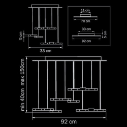 Подвесной светильник Lightstar Favo LED 750263