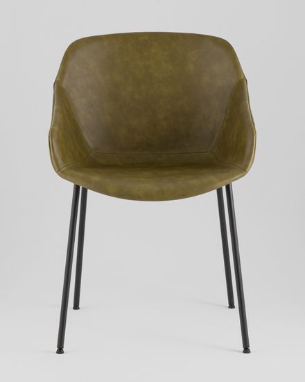 Стул Ashby экокожа зелёная