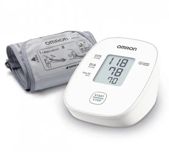 Тонометр Omron автоматический на плечо M1 Basic, веерообразная манжета 22-32 см, HEM-7121J-AF