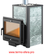 Печь ВЕЗУВИЙ Легенда 28 Панорама "М" талькохлорит