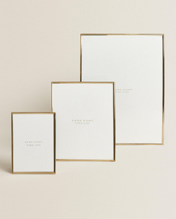 ZARA HOME МЕТАЛЛИЧЕСКАЯ РАМКА ДЛЯ ФОТОГРАФИЙ