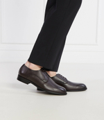 Кожаные дерби tayil_derb_bu BOSS BLACK - коричневый(50516754)