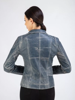 Куртка кожаная натуральная косуха