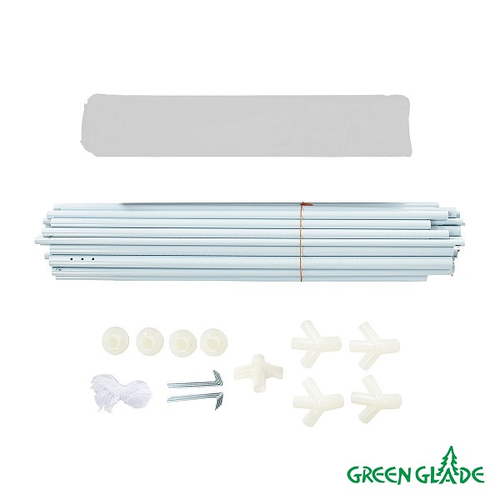Тент садовый Green Glade 1017 2,4х2,4м/3х3х2,37м полиэстер + полиэтилен