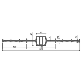 Гидрошпонка ДВ 320 40