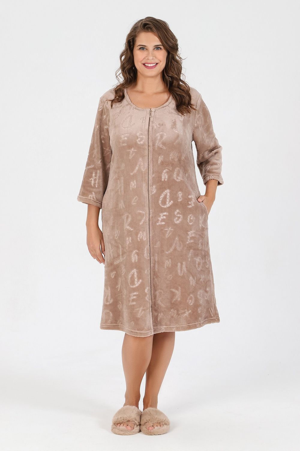 Халат Танси-1 Виотекс БЕЖЕВЫЙ