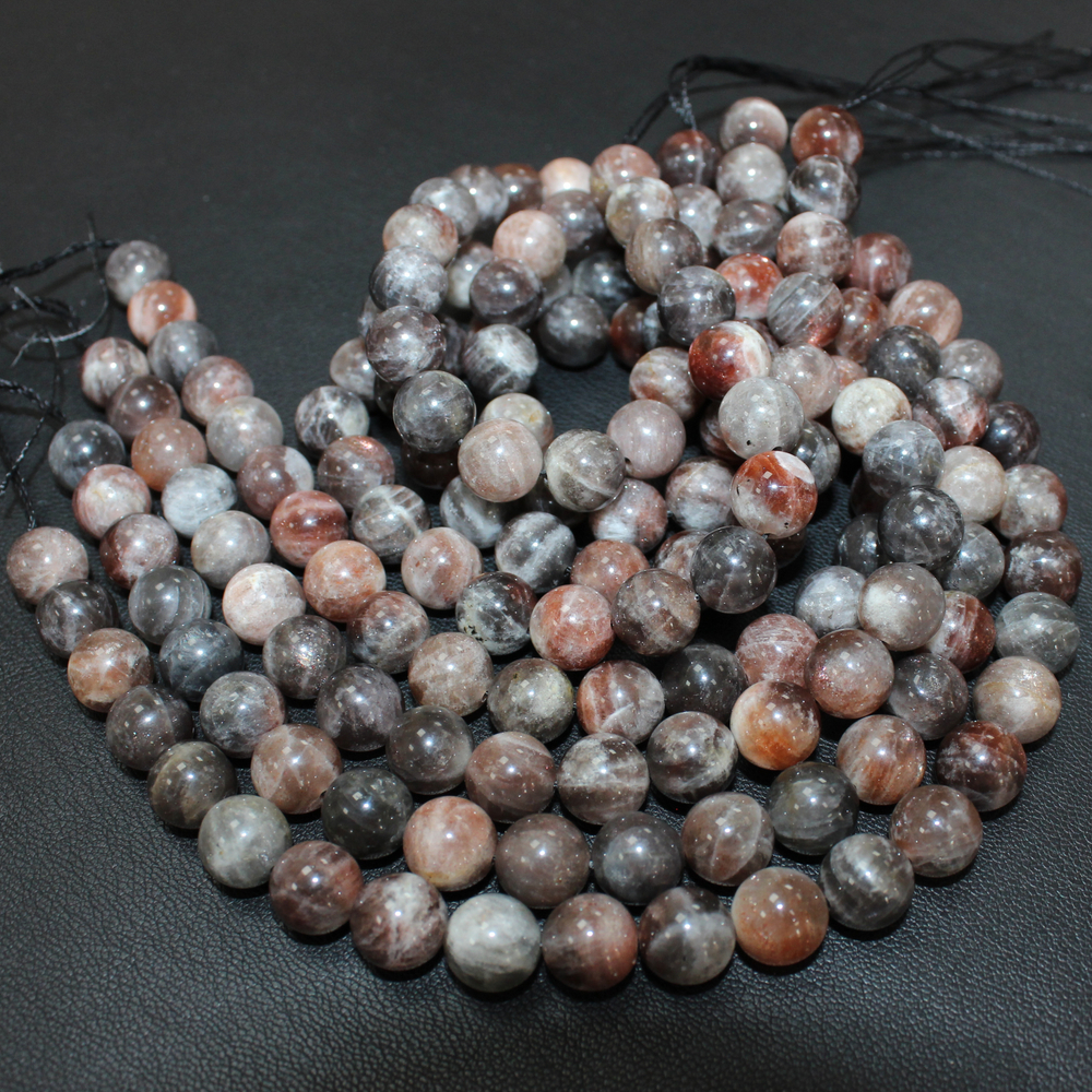 Солнечный Темный бусины 9,5мм 8мм