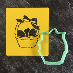 Корзина с яйцами №1