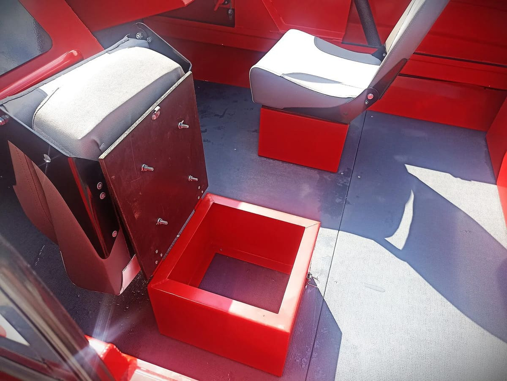 Катер-лодка алюминиевая ALUTON 490Fish