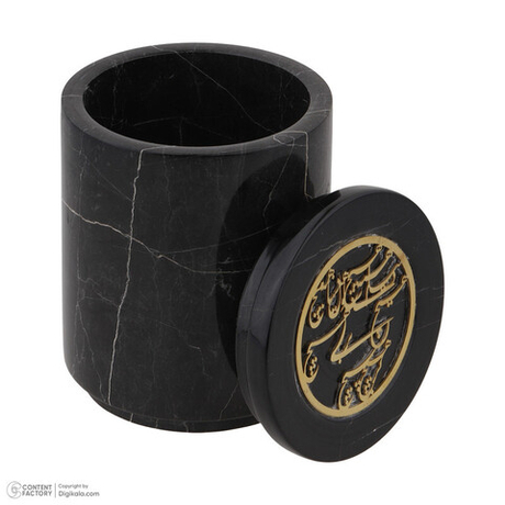 Банка для хранения с крышкой из натурального камня Pietra Grey 10-5 142 Иран