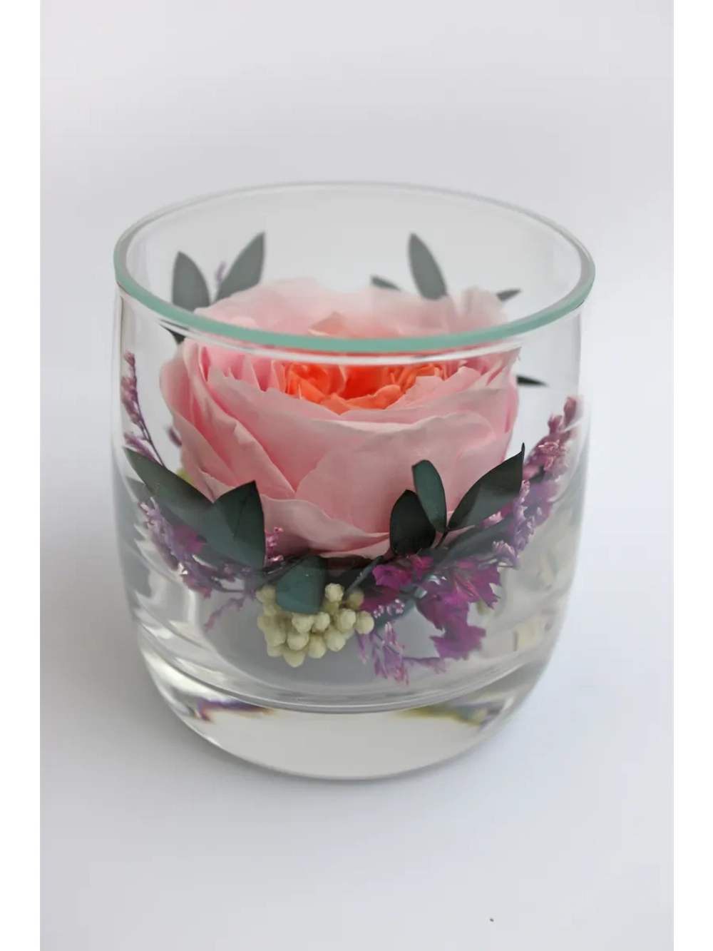 натуральный пион в стекле, вакуум*