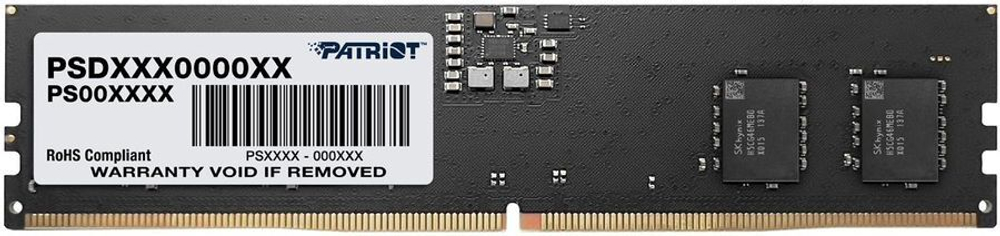 Модуль памяти DDR5 8GB Patriot Memory PSD58G520081