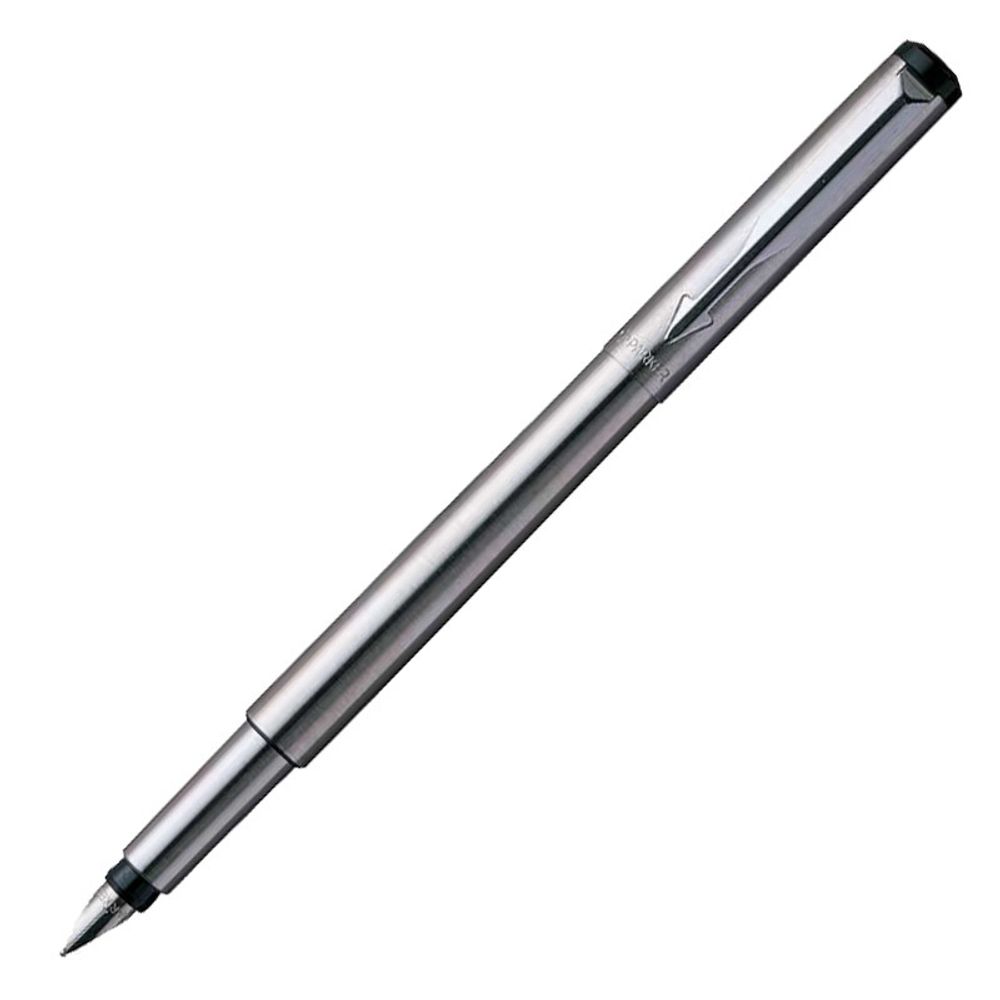 Перьевая ручка Parker Vector F03 Stainless Steel перо F (S0723480)