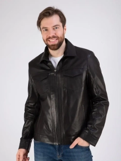 Куртка весна кожаная натуральная