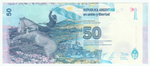 Argentina, 50 Pesos, 2015, UNC