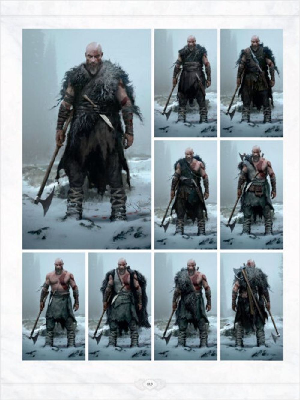 Артбук Мир игры of God of War