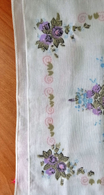 Носовой платок, размер 26-30 x 26-30 см, 1 шт., разные цвета