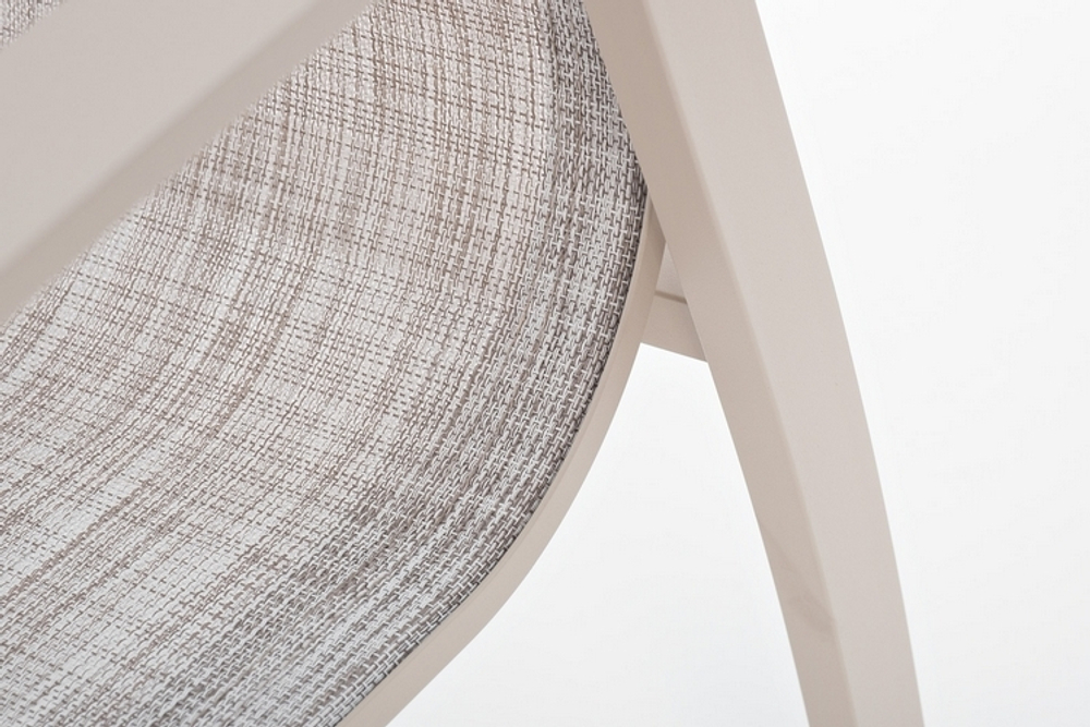 Стул из алюминия GONZO бежевый  Joygarden