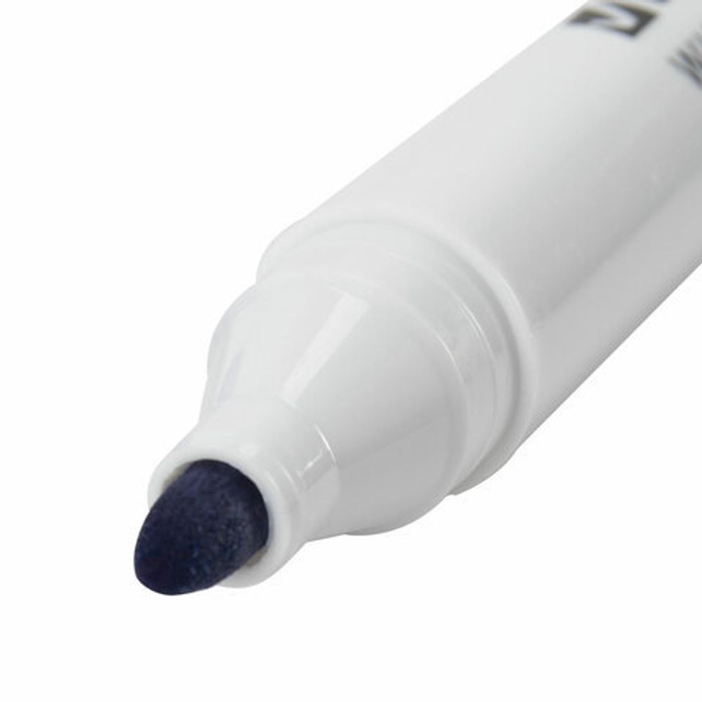 Маркер стираемый для белой доски СИНИЙ, BRAUBERG "CLASSIC", 3 мм, с клипом, 152115