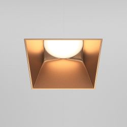 Светильник встраиваемый Maytoni Share DL051-01-GU10-SQ-WMG