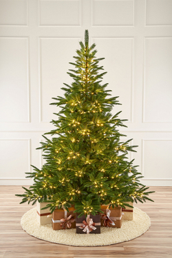 Ель искусственная с лампочками Пальмира ELITE (лампочки - капля росы)