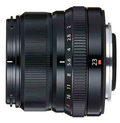 Fujinon XF 23mm f/2 R WR, черный