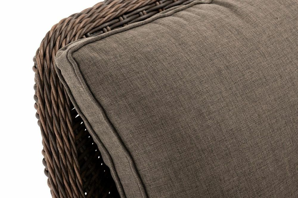 "Прованс" диван из искусственного ротанга трехместный, цвет коричневый
