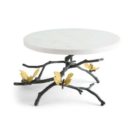 Тортница на ножке Michael Aram Butterfly Ginkgo (28 см)