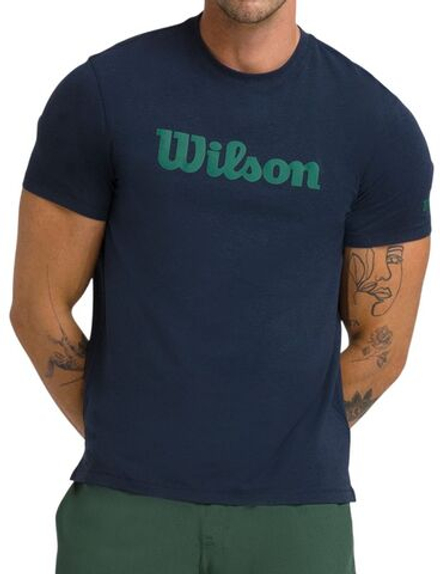 Теннисная футболка Wilson Easy Street - classic navy/field green