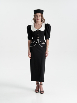 Жакет «Жена Президента» в черном оттенке