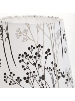 Абажур для торшера e27 тканевый декоративный