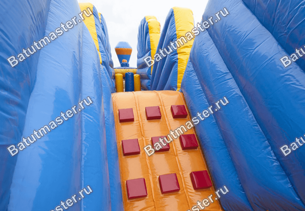 Коммерческий надувной батут "Тоннель морское царство"