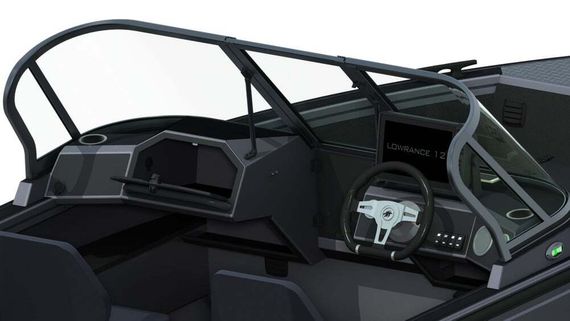 Катер-лодка алюминиевая SIBERIA S4 (one)