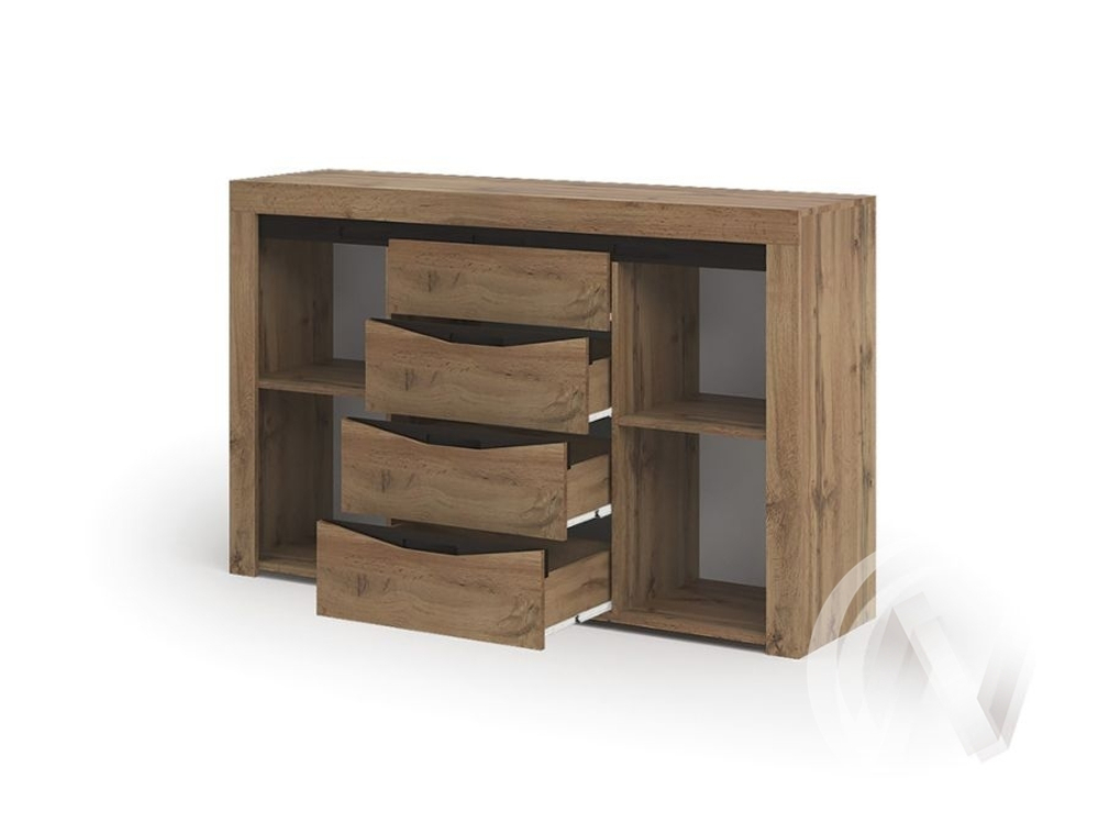 Комод 2 двери/4 ящика Спальня Паола КМ 702