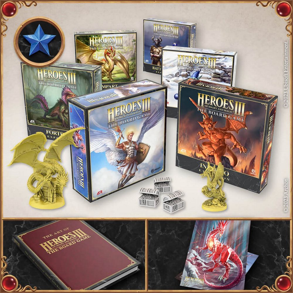 [Предзаказ] Heroes of Might &amp; Magic III The Board Game - All In Pledge