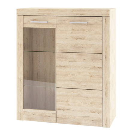 Шкаф с витриной