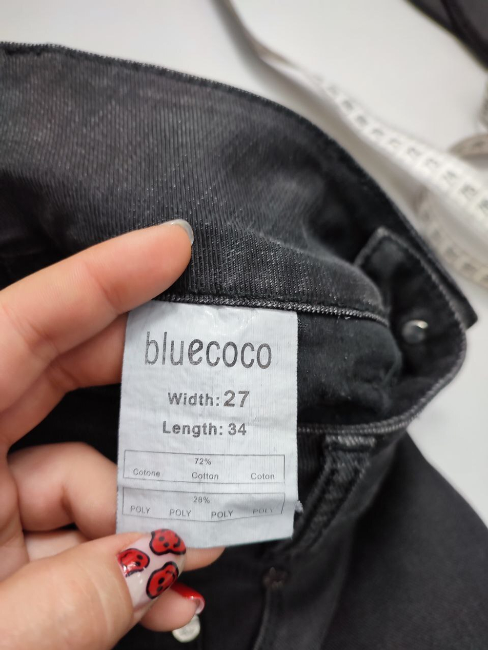 Джинсы Bluecoco зауженные 42/44 размер