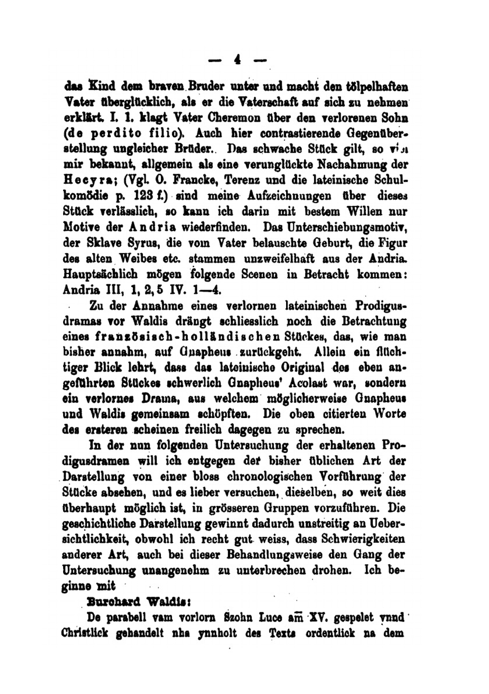 Der Verlorene Sohn Im Drama Des XVI. Jahrhunderts. Zur Geschichte Des Dramas | Franz Spengler