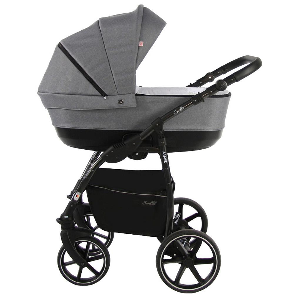 Детская коляска 3 в 1 Sevillababy Jamie серый