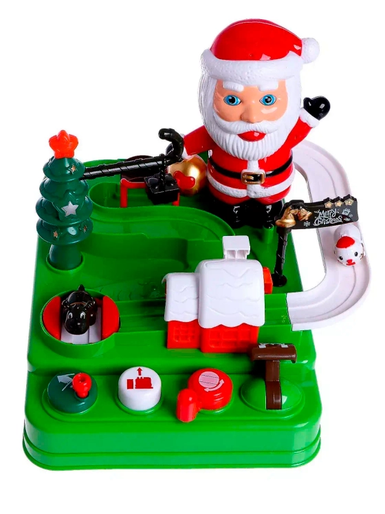 Настольная игра-лабиринт Рождественская гонка